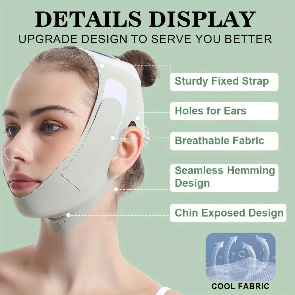 Reusable V-Line Face Slimming Strap & Chin Lift Belt