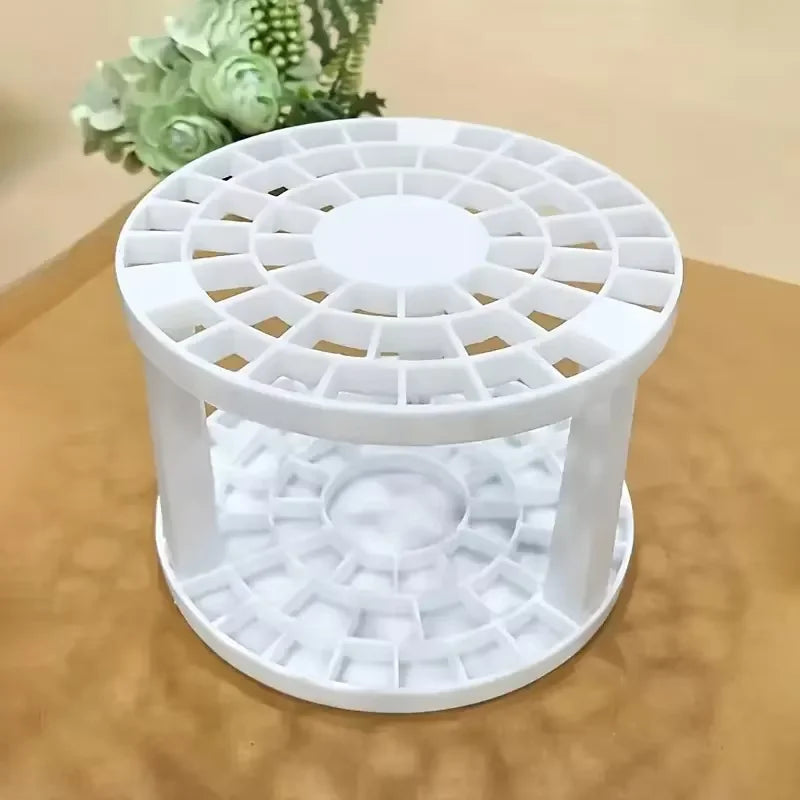 360° Rotating Makeup Organizer - Cosmetic Display Case with Brush Holder & Perfume Tray for Vanity