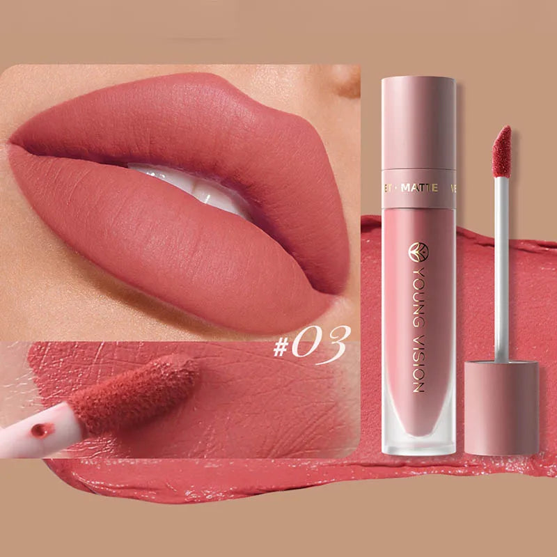 Matte Velvet Plumping Lipstick (8 Colors)