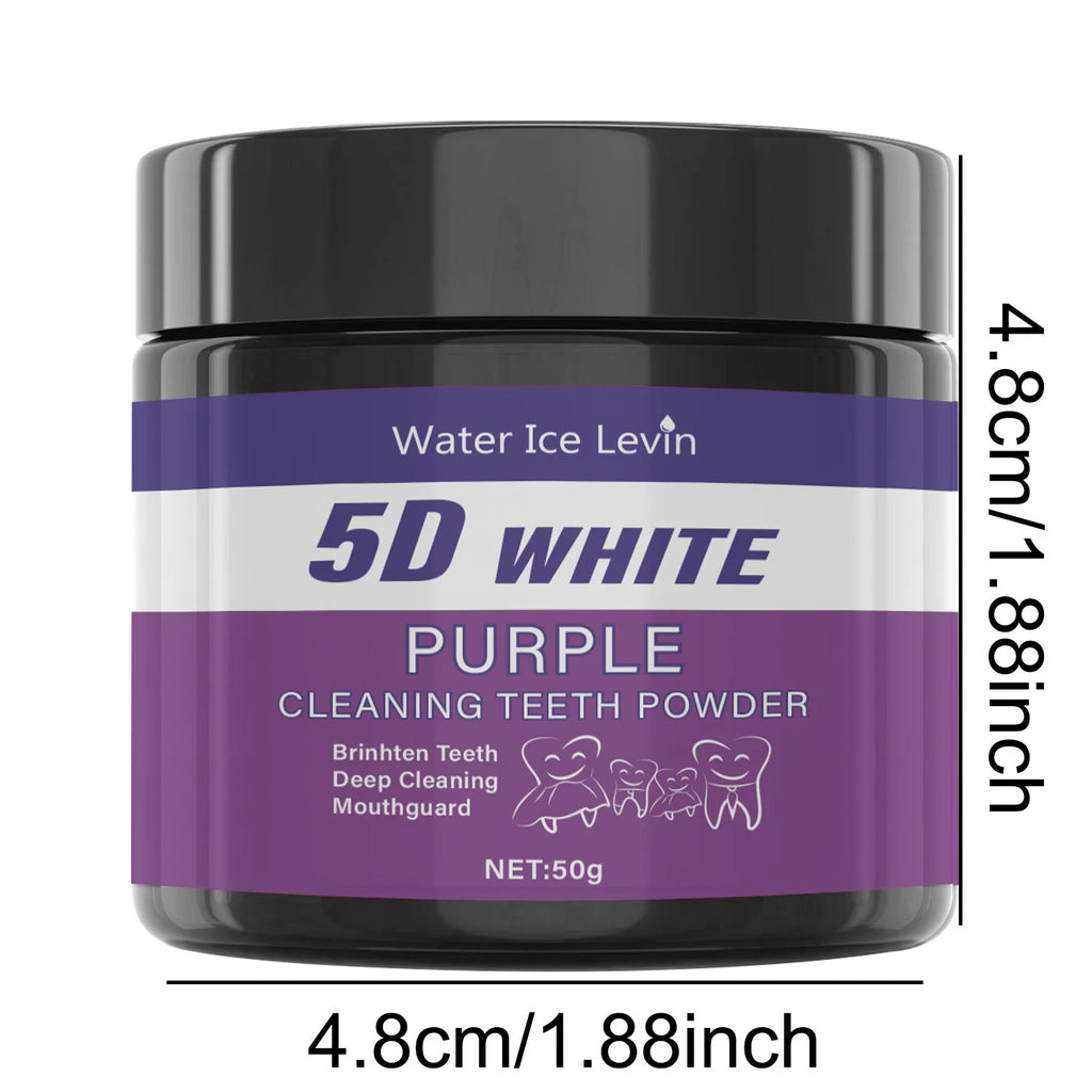 Purple Teeth Whitening Powder | 5-Day Fast Stain Remover