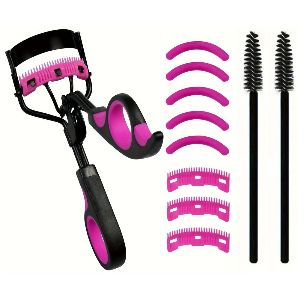7/15pcs Eyelash Curler Set with Replacement Pads & Lash Tools