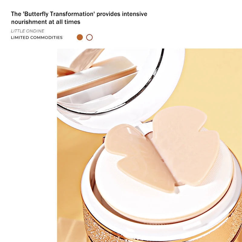 Moisturizing Air Cushion BB Cream with Butterfly Puff