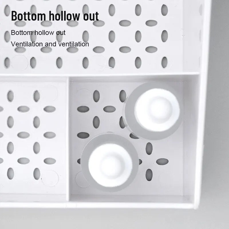 Minimalist Desktop Makeup Organizer with Drawers