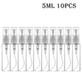 Mini Clear Glass Perfume Atomizer Set