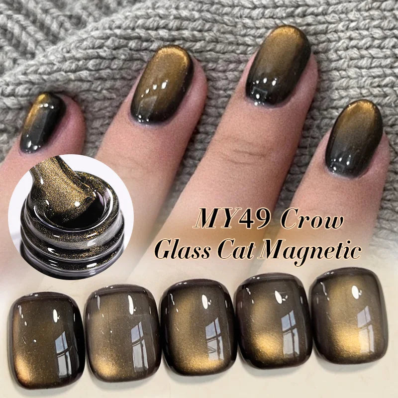 BORN PRETTY Silver Water Light Cat Eye Magnetic Gel Nail Polish (10ml)