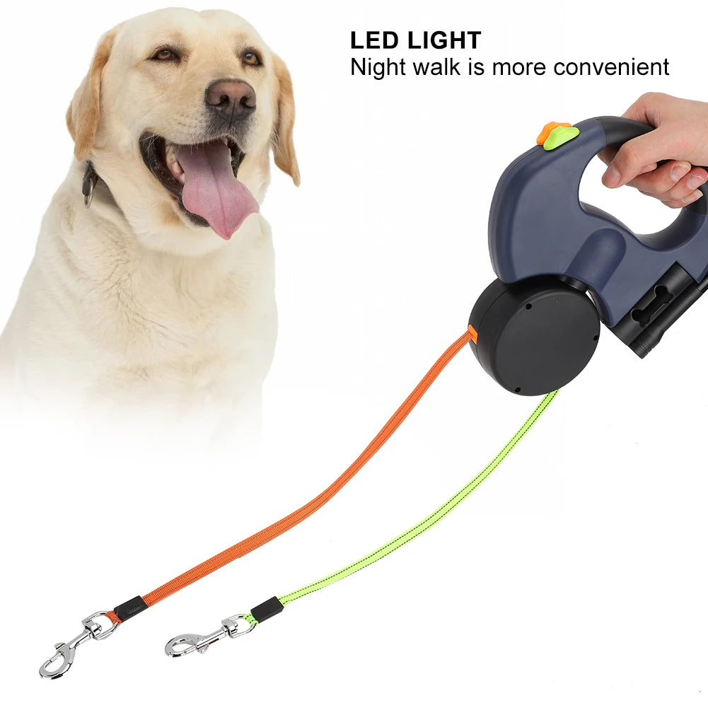 Ergonomic Outdoor Pet Leash | Full-Function Subtle Design for Walking & Training