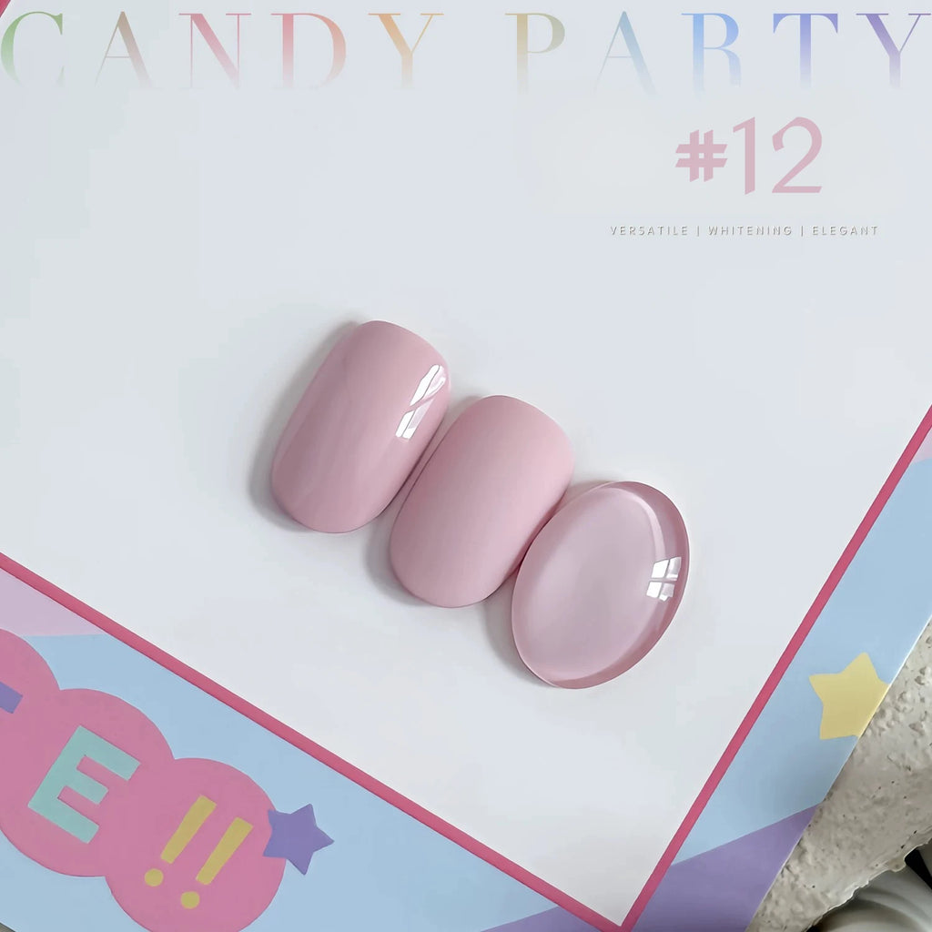 Nude Shiny Soak Off UV Gel Nail Polish Set - Long Lasting Nail Art Varnish (1-12 Pcs)