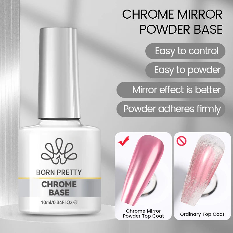 BORN PRETTY Silver Water Light Cat Eye Magnetic Gel Nail Polish (10ml)