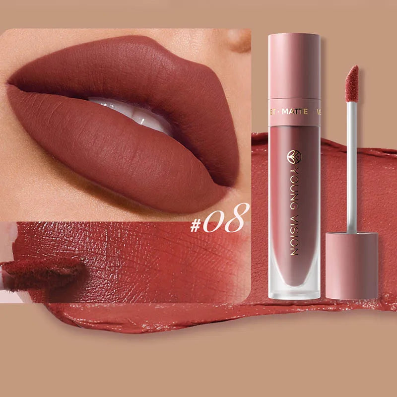 Matte Velvet Plumping Lipstick (8 Colors)