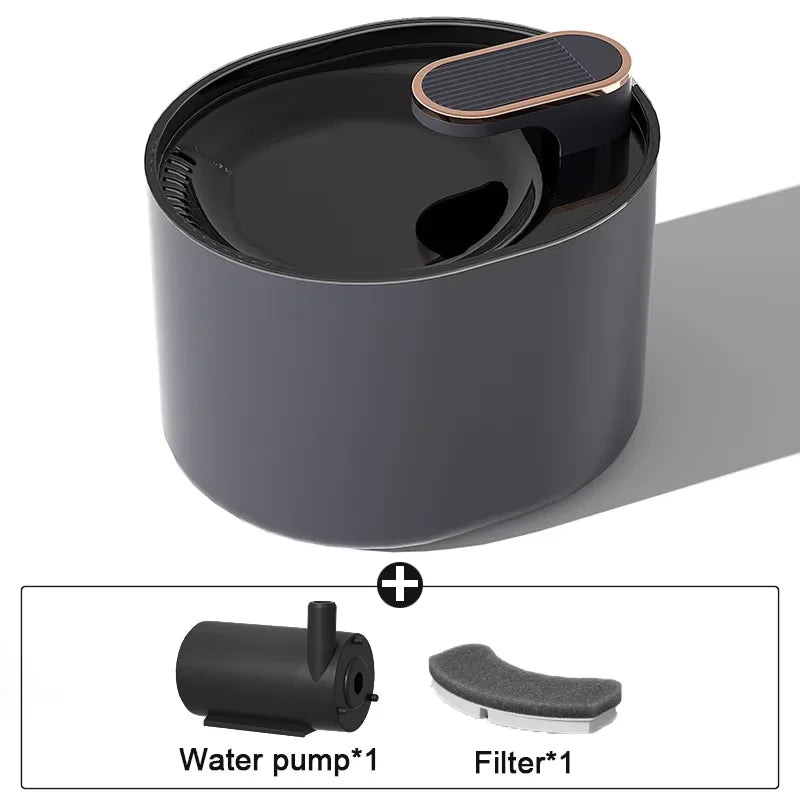 Large Capacity 3L Automatic Pet Water Dispenser & Filtering Drinker