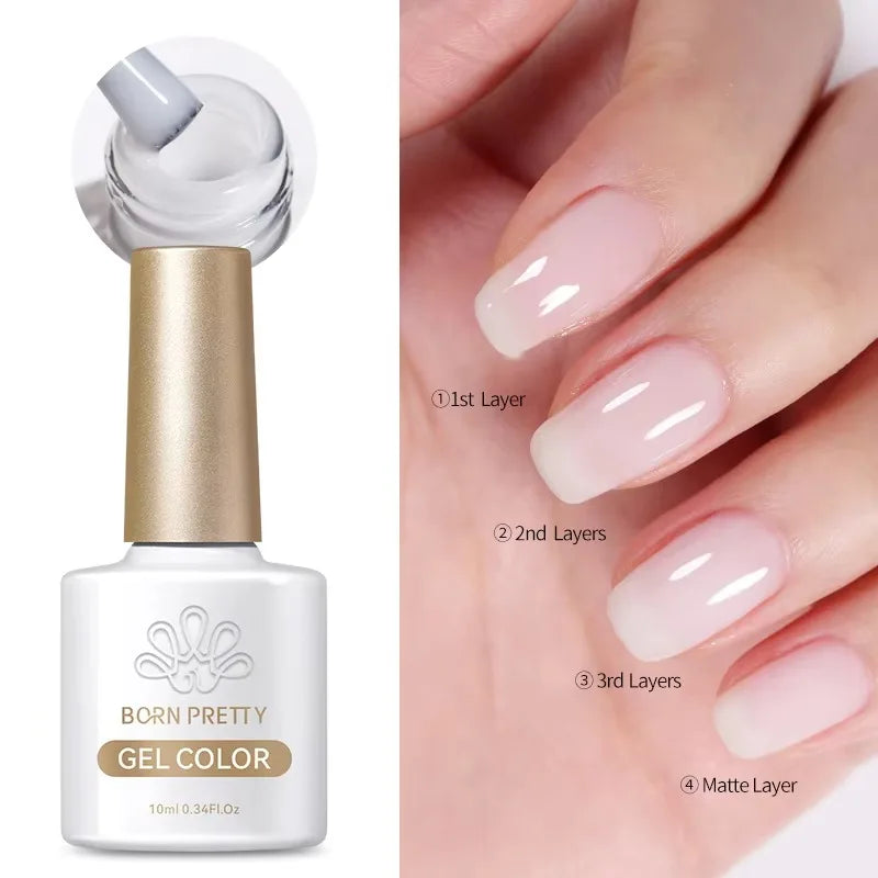 BORN PRETTY Silver Water Light Cat Eye Magnetic Gel Nail Polish (10ml)
