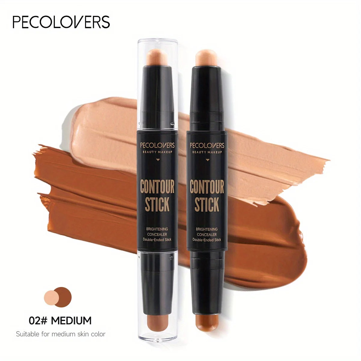 Full-Coverage Face Concealer Pen | Long-Lasting Dark Circles Corrector & Contour Stick