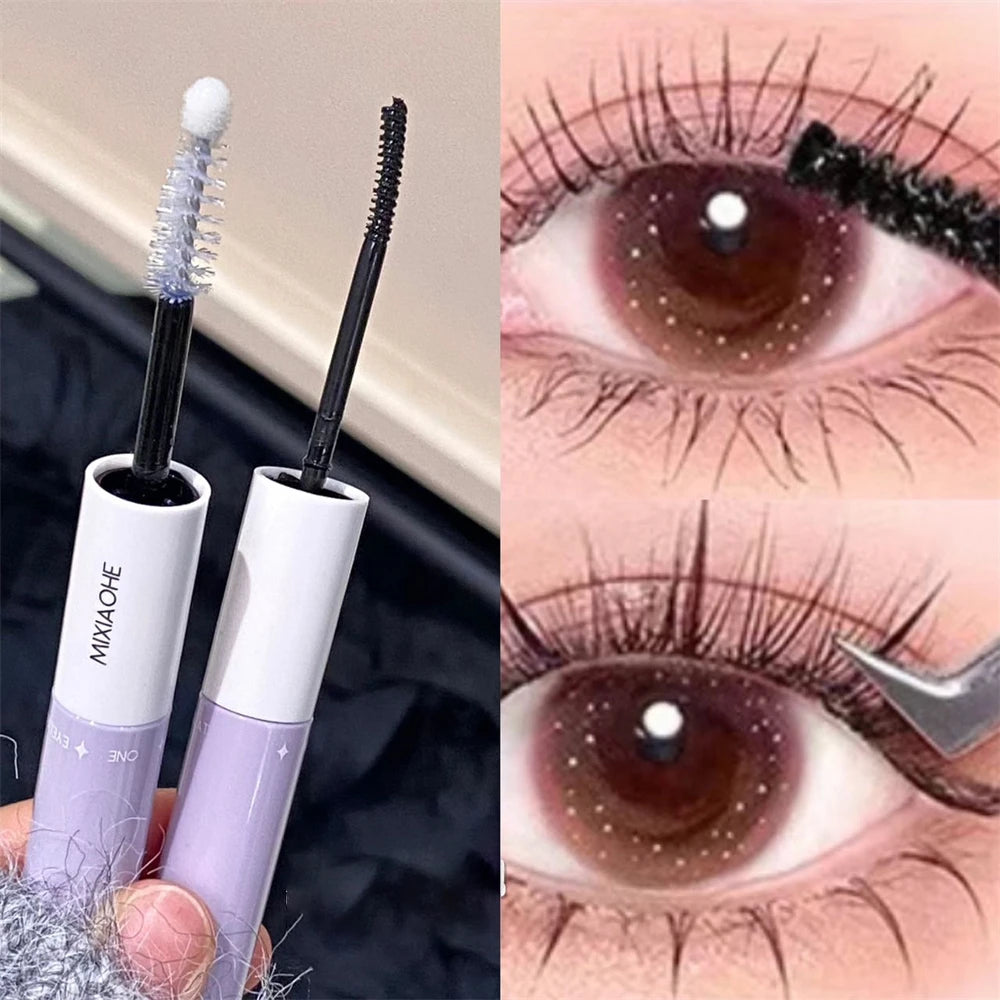 Dual-Ended Cluster Lash Glue & Sealant - Waterproof & Long-Lasting Eyelash Adhesive