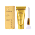 Kojic Acid & Turmeric Overnight Wrapping Mask Kit - Peel-Off Collagen Mask for Glowing & Firming Skin