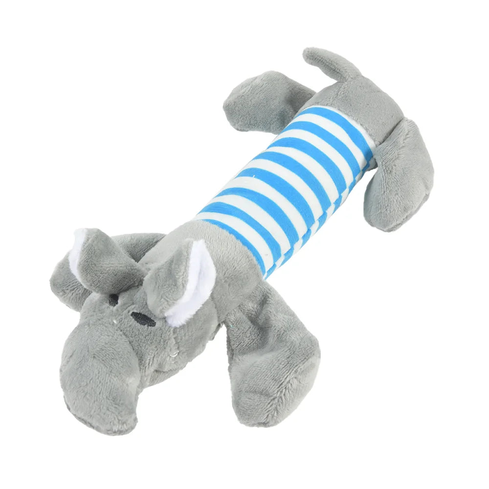 Interactive Plush Dinosaur Toy | Durable Chew & Play Toy for Small Dogs & Cats