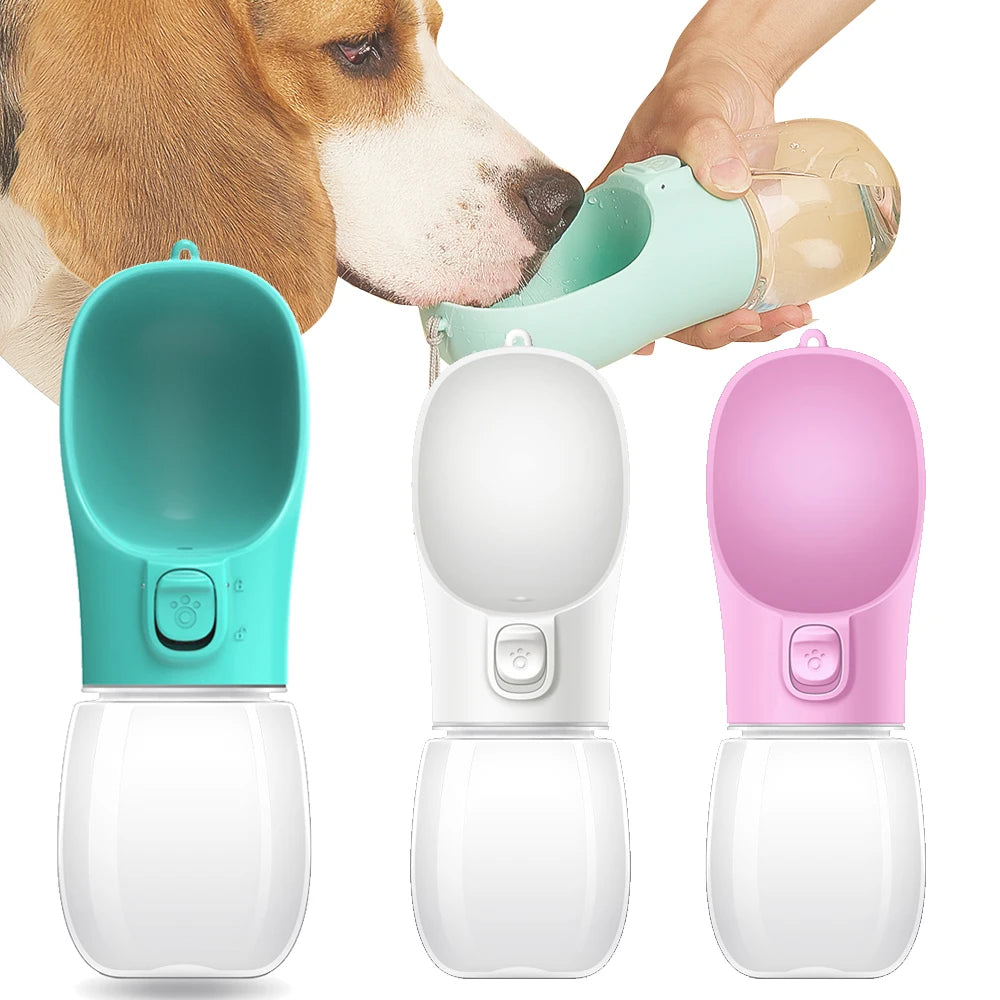 Portable Dog Water Bottle & Leakproof Drinking Bowl