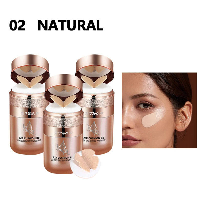 Moisturizing Air Cushion BB Cream with Butterfly Puff