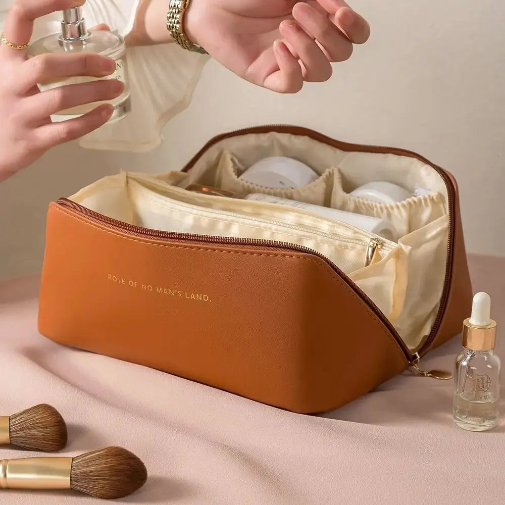 Aura Luxury Travel Cosmetic & Makeup Organizer Bag