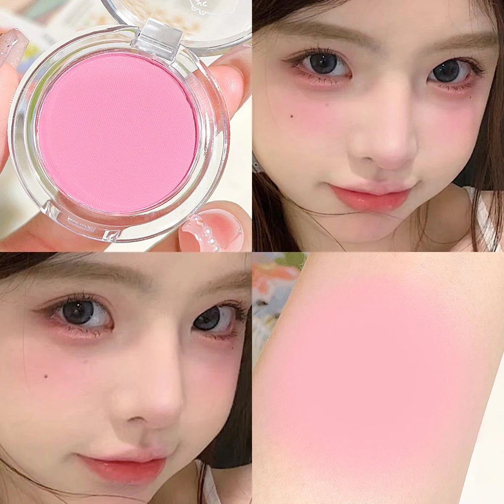 Velvet Matte Single Powder Blush – Natural Everyday Radiance