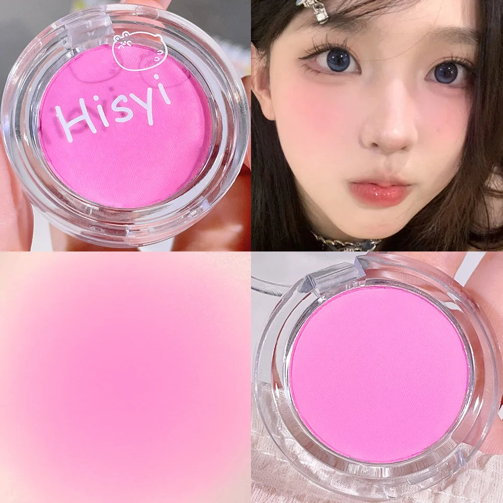 Velvet Matte Single Powder Blush – Natural Everyday Radiance