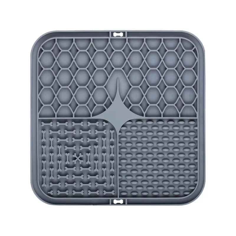 Slow Feed Silicone Lick Plate for Dog Training and Distraction
