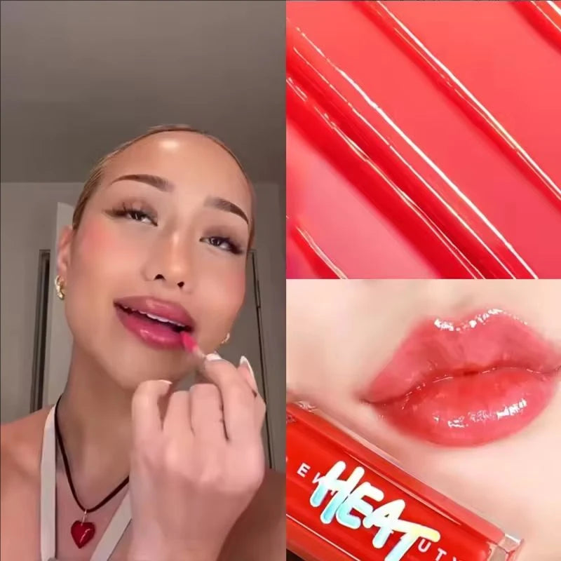 Luxury Mirror Water Gloss - High-Shine Hydrating Lip Glow, Long-Lasting & High-Pigment Lip Tint