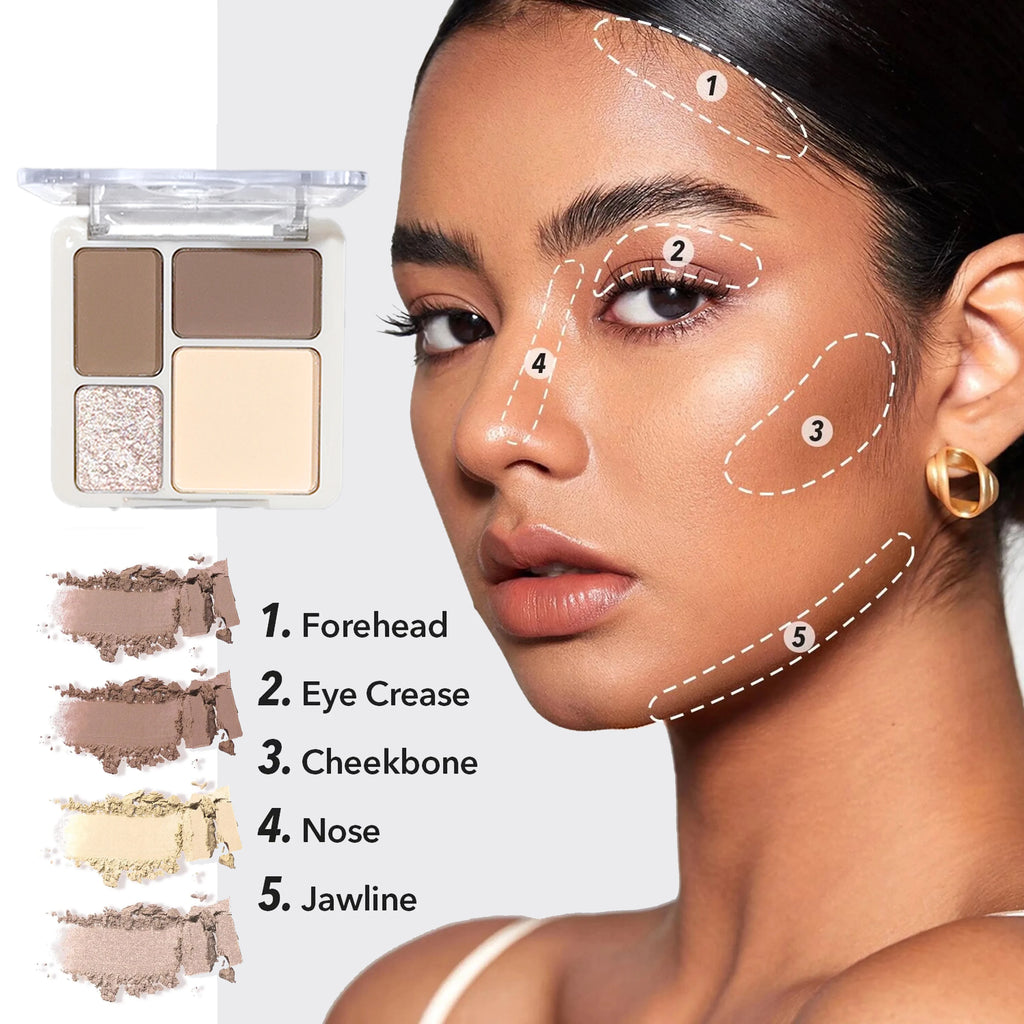 4-in-1 Sculpt & Glow Contour Palette