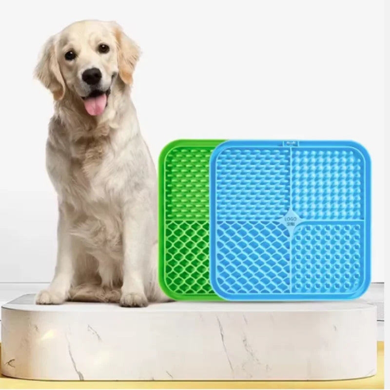 Slow Feed Silicone Lick Plate for Dog Training and Distraction