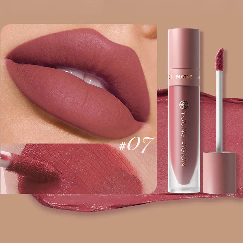 Matte Velvet Plumping Lipstick (8 Colors)