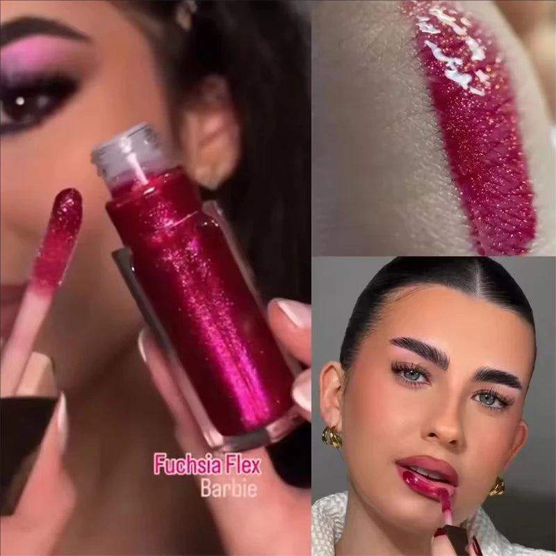 Luxury Mirror Water Gloss - High-Shine Hydrating Lip Glow, Long-Lasting & High-Pigment Lip Tint