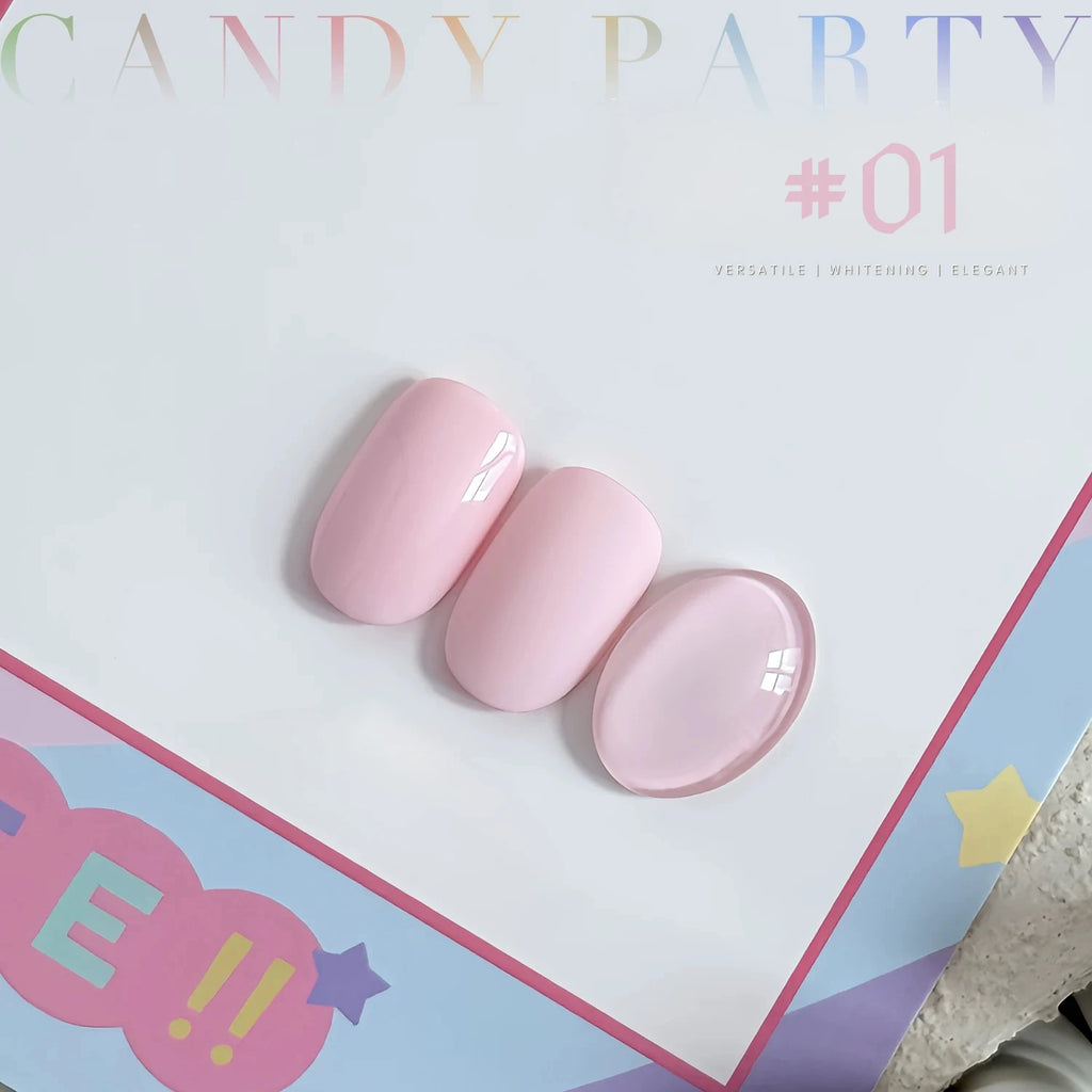 Nude Shiny Soak Off UV Gel Nail Polish Set - Long Lasting Nail Art Varnish (1-12 Pcs)