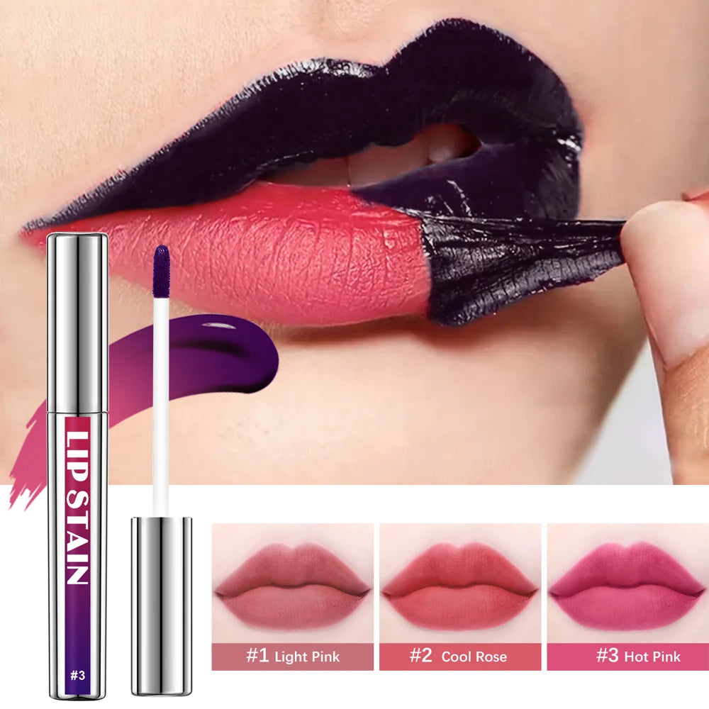 Peel-Off Lip Stain & Long-Wear Lip Tint