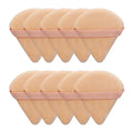Triangle Velvet Powder Puffs - Washable & Lightweight Makeup Sponges (10/20 Pcs)