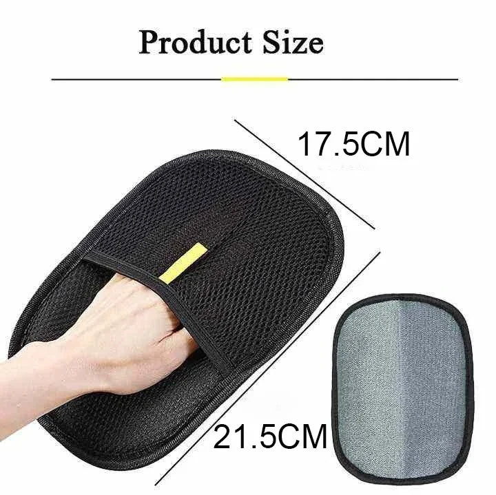 Pet Hair Remover & Massage Brush Glove for Pets