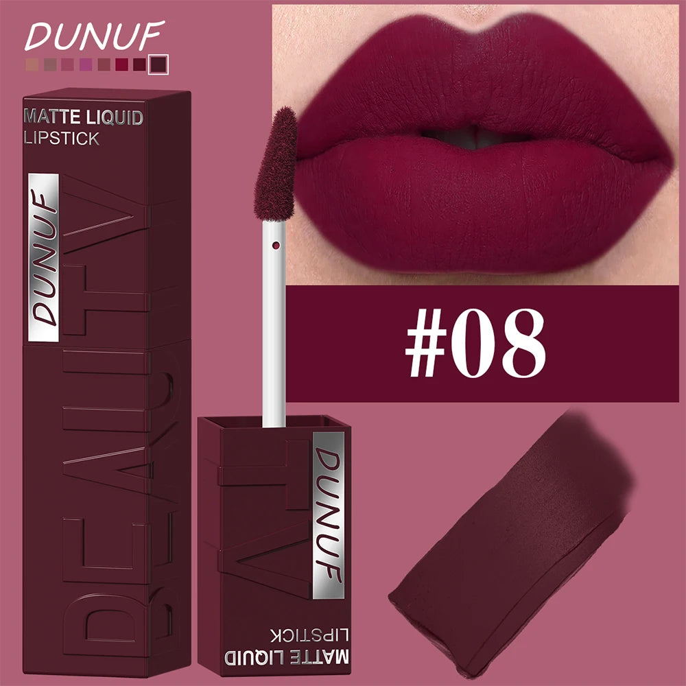 Matte Velvet Plumping Lipstick (8 Colors)