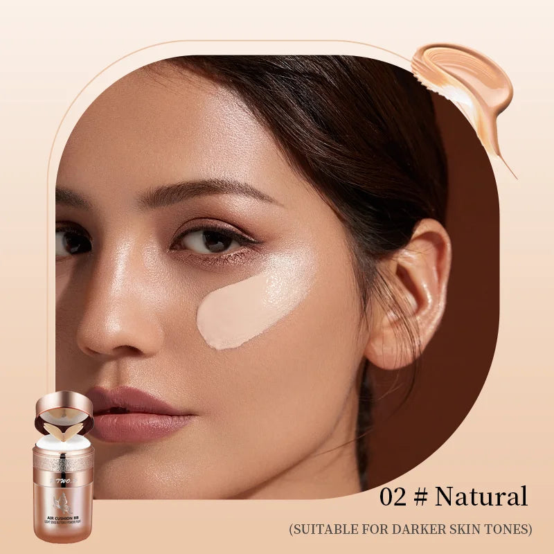 Moisturizing Air Cushion BB Cream with Butterfly Puff