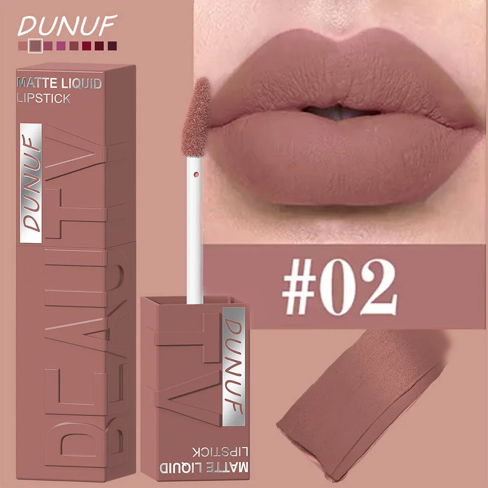 Matte Velvet Plumping Lipstick (8 Colors)