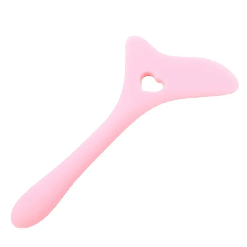 Multi-Functional Silicone Eyeliner Stencil | Reusable Wing Tip & Lipstick Application Aid