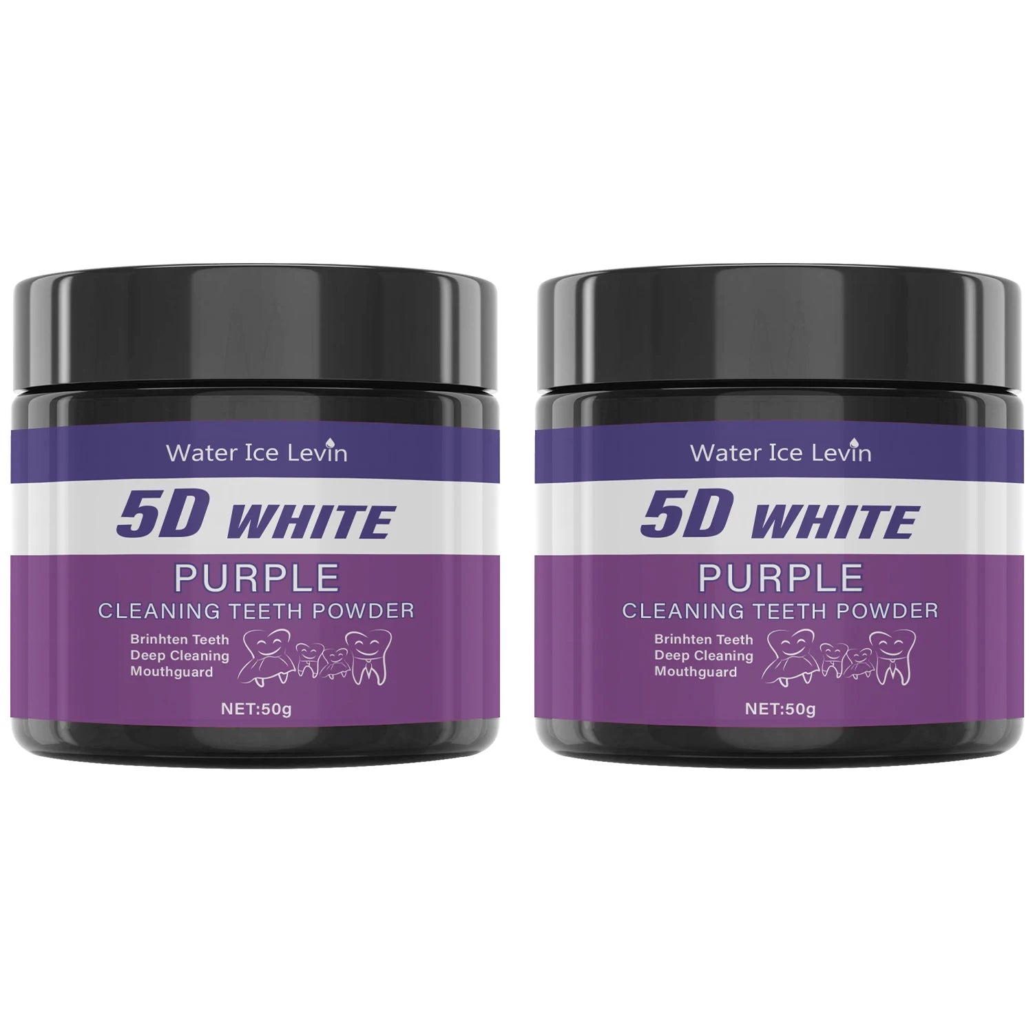 Purple Teeth Whitening Powder | 5-Day Fast Stain Remover