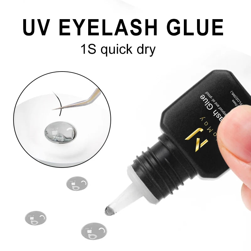 JOMAY 5ml Quick-Drying UV Eyelash Extension Glue