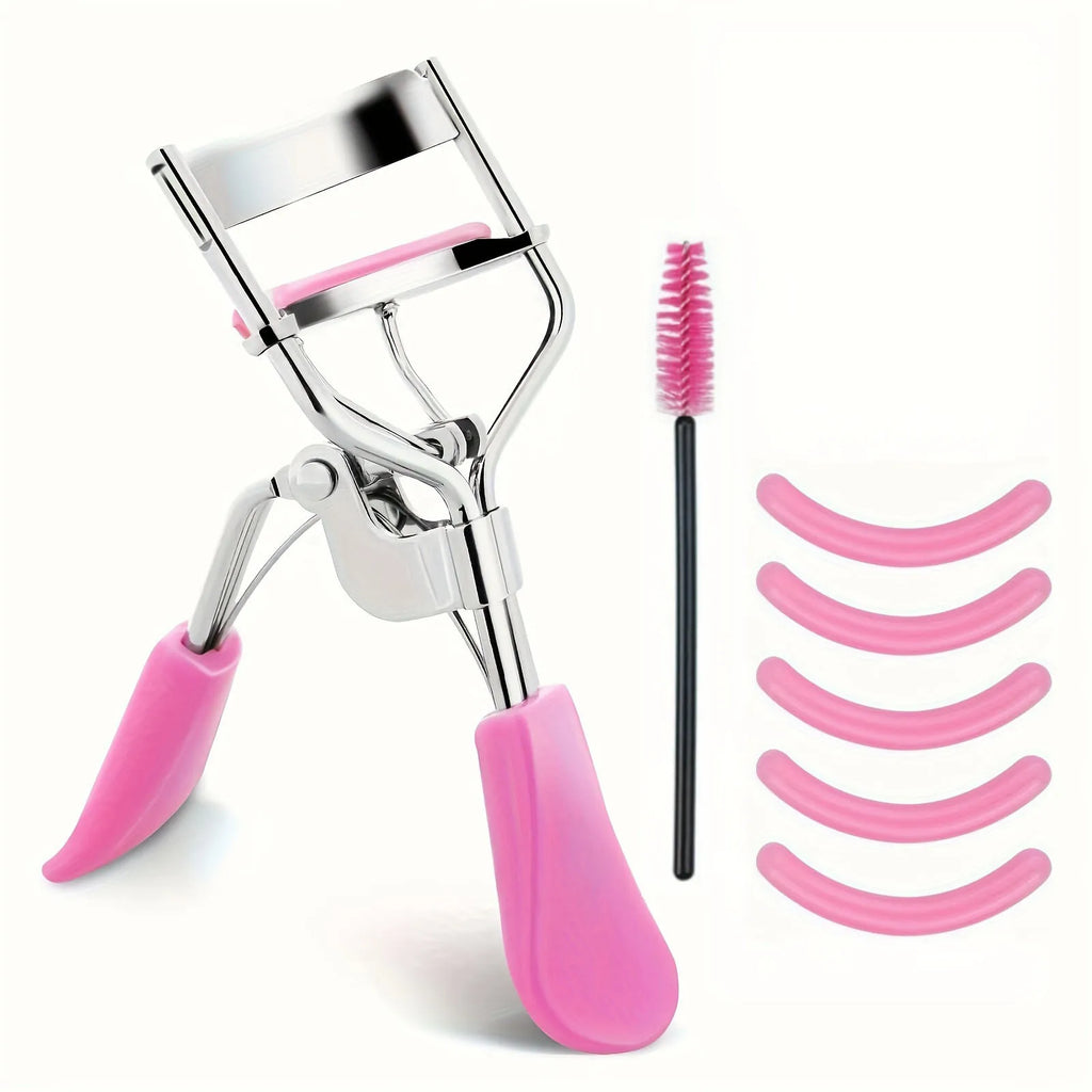 7/15pcs Eyelash Curler Set with Replacement Pads & Lash Tools