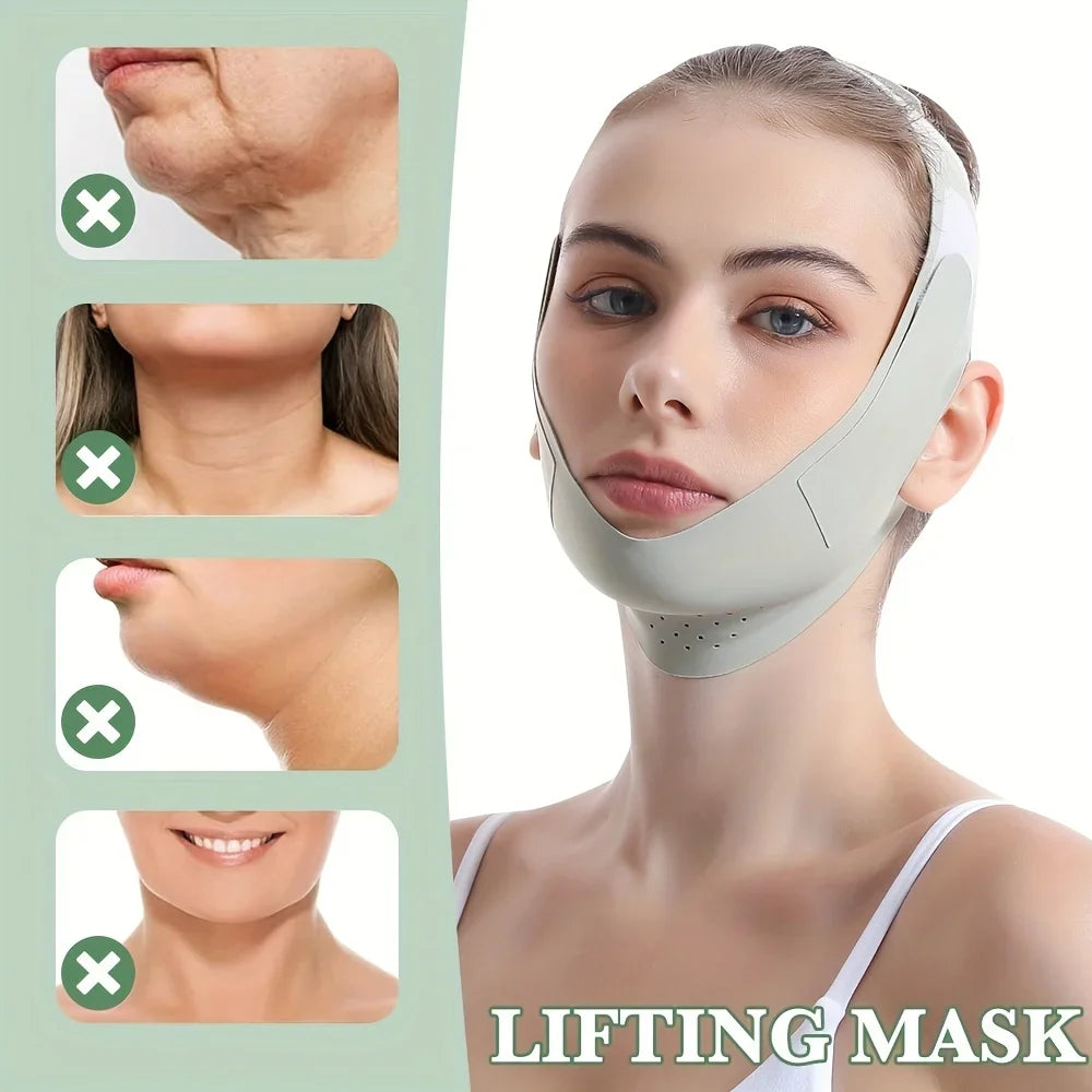 Reusable V-Line Face Slimming Strap & Chin Lift Belt