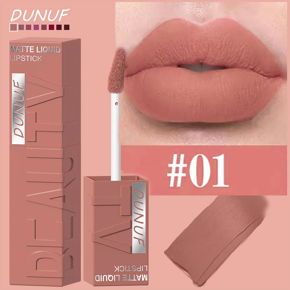 Matte Velvet Plumping Lipstick (8 Colors)
