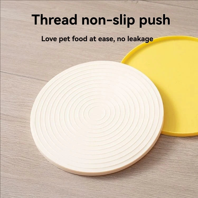 Waterproof Rubber Pet Meal Mat | Leak-Proof & Anti-Slip Food Bowl Placement Pad