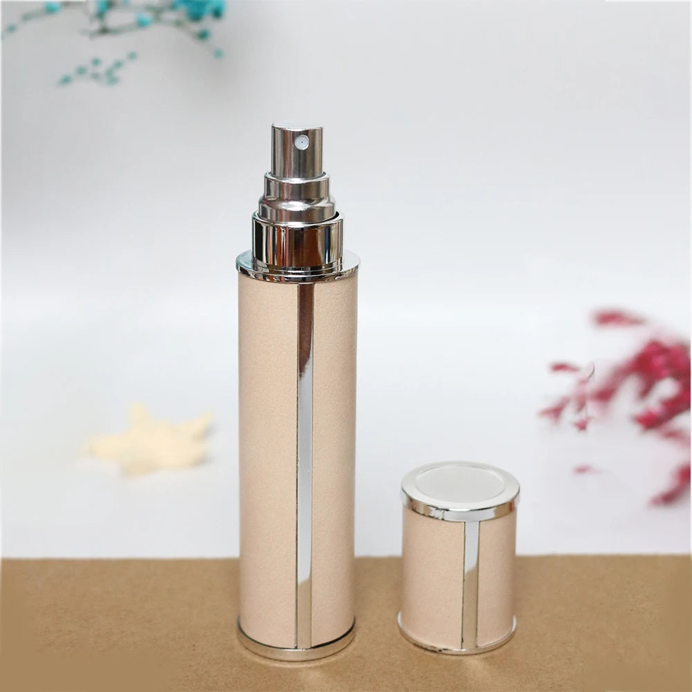 Luxury Leather Refillable Perfume Spray Bottle (10ml)
