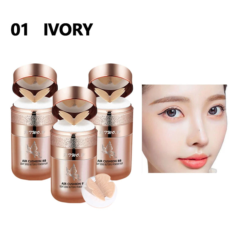Moisturizing Air Cushion BB Cream with Butterfly Puff