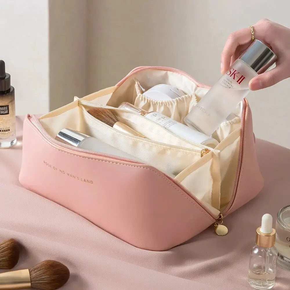 Aura Luxury Travel Cosmetic & Makeup Organizer Bag