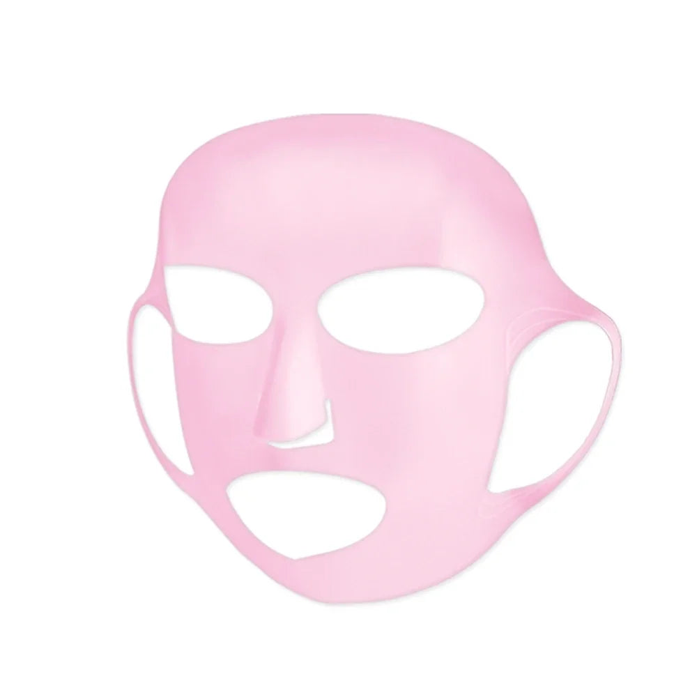Reusable Silicone Face Mask Cover for Sheet Masks - Moisture Lock & Anti-Evaporation Waterproof Facial Wrap