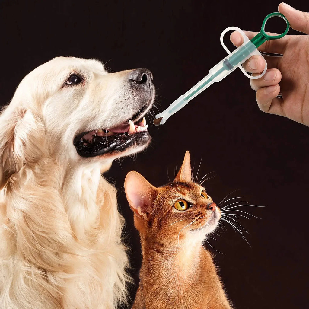 Easy-Press Pet Medication Dispenser | Safe Pill Feeding Stick for Dogs & Cats