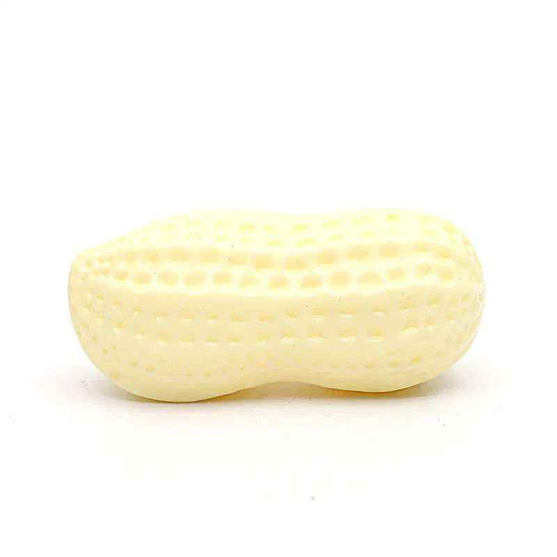 BarkBuddy™ Squeaky Peanut Durable Dog Chew Toy